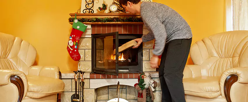 Gas to Wood-Burning Fireplace Conversion Services in Garner, North Carolina