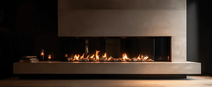 Gas Fireplace Ember Bed Design Services in Garner, North Carolina