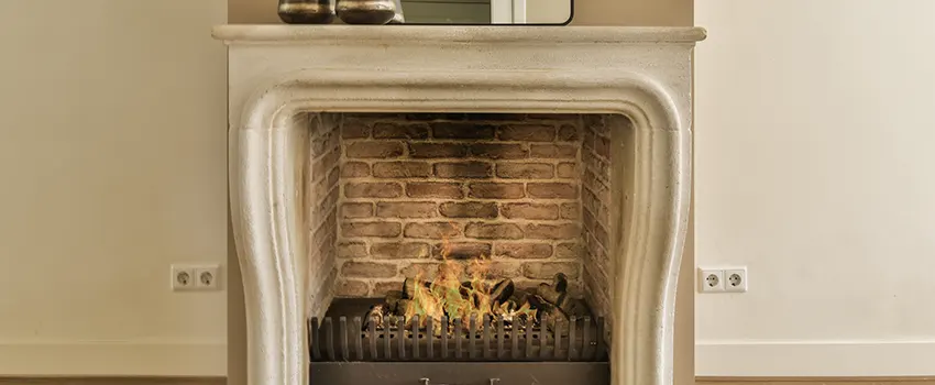 Vintage-style Fireplace Redesign in Garner, North Carolina