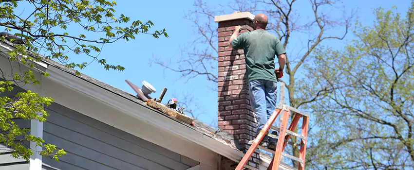 Vinyl and PVC Chimney Flashing Installation in Garner, NC