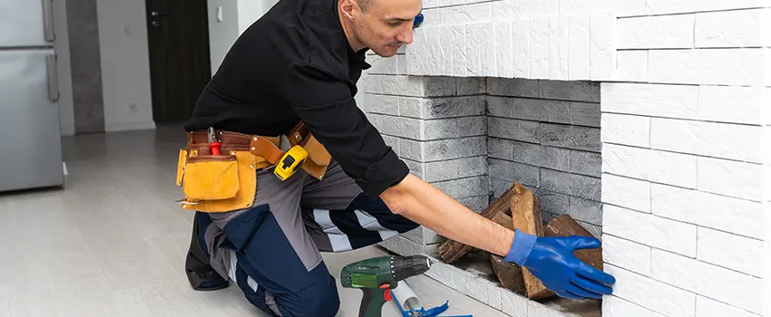 Fireplace Damaged Damper Frame Repair Services in Garner, North Carolina